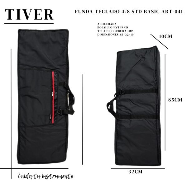 Funda 4 8 teclado std basic art-041