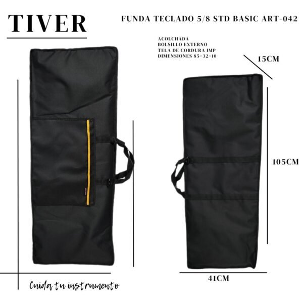 Funda 5 8 teclado std basic art-042
