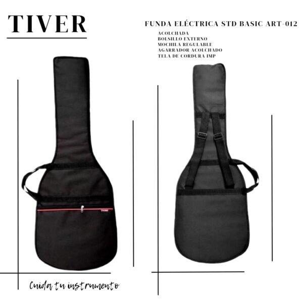 Funda guitarra electrica std basic art-012